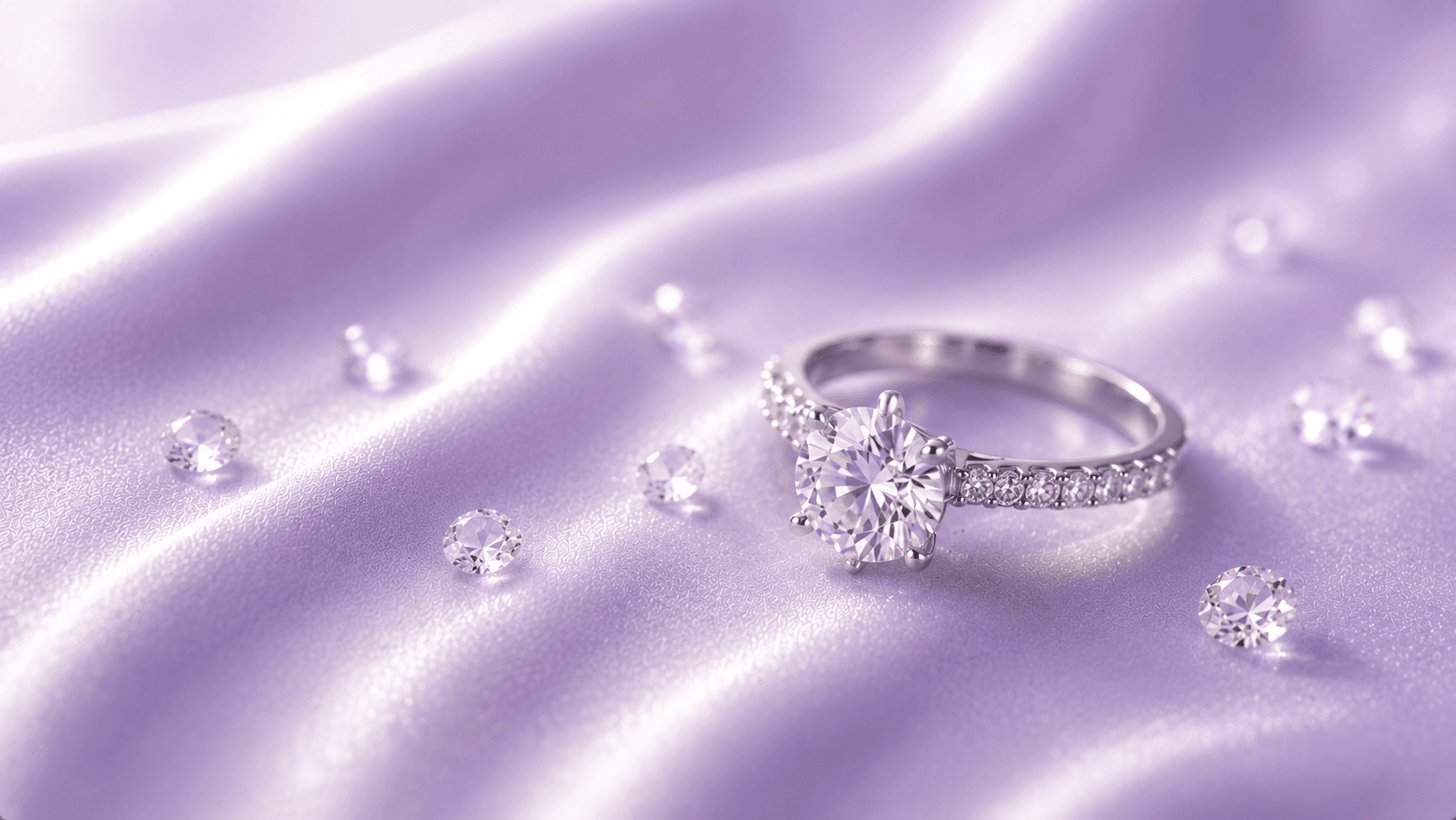Moissanite eljegyzési gyűrű prémium ékszer inspiráció